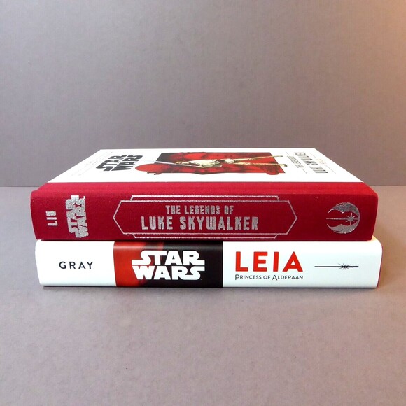 Star Wars Leia Princess of Alderaan & The Legends of Luke Skywalker, Lot 2 Books - Picture 2 of 9